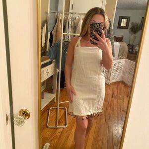 White Dress with Beaded detail